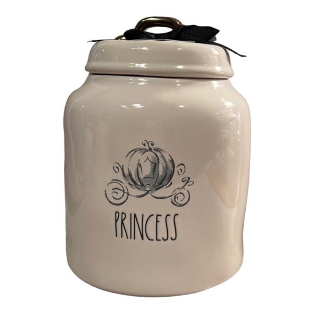 Rae Dunn Disney Princess “Cinderella” Ceramic Canister